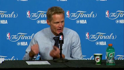 Warriors Postgame Interview - Warriors vs Cavaliers G6 - Jun 16, 2016 - 2016 NBA Finals