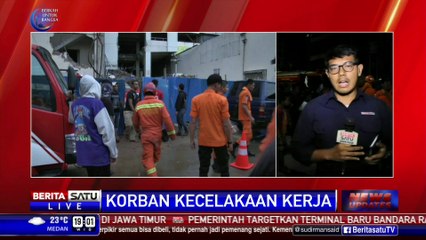 Seluruh Korban Gedung Roboh Penjaringan Berhasil Dievakuasi