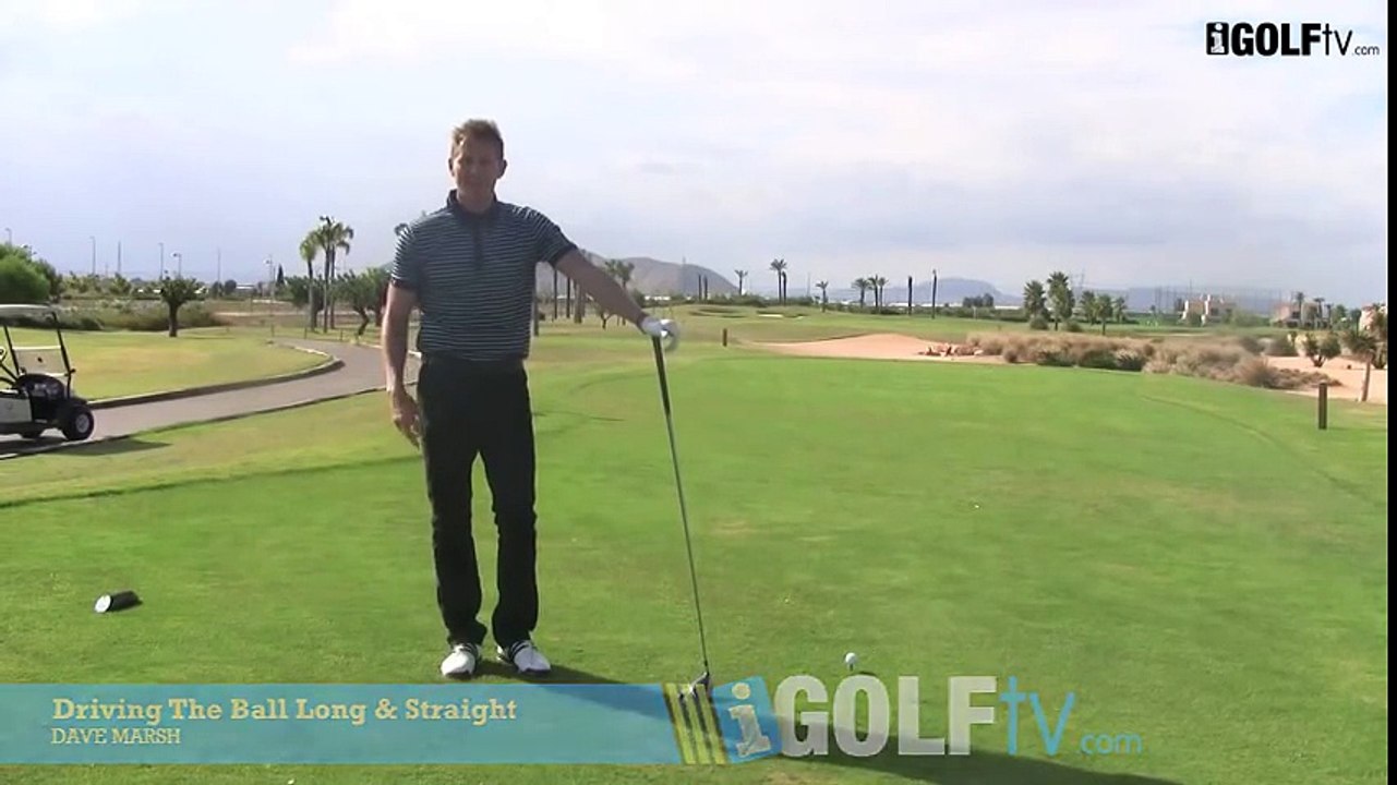 Golf Tips tv  Driving the ball Long & Straight