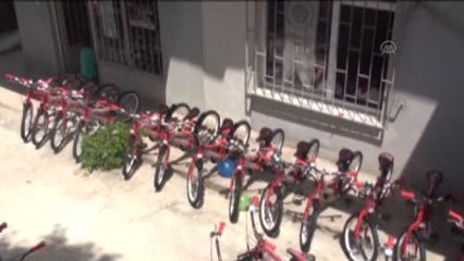 İhh ve Halk Sağlığı Müdürlüğünden 25 Yetime Bisiklet