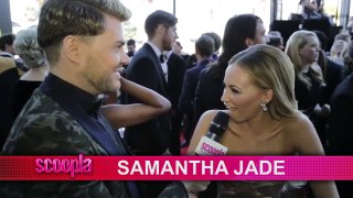 29/01/15 - Samantha Jade - Interview - Scoopla - AACTA Awards - Sydney