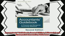 complete  Accountants Guidebook Second Edition A Financial and Managerial Accounting Reference