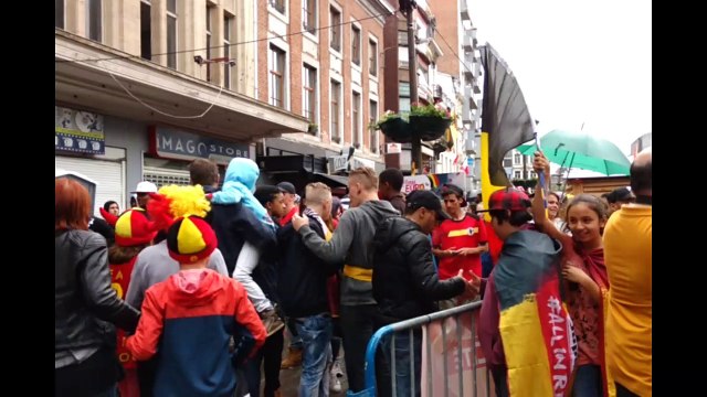 Euro 2016: Verviers fête la victoire des Diables rouges