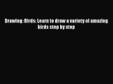 Read Drawing: Birds: Learn to draw a variety of amazing birds step by step Ebook Free