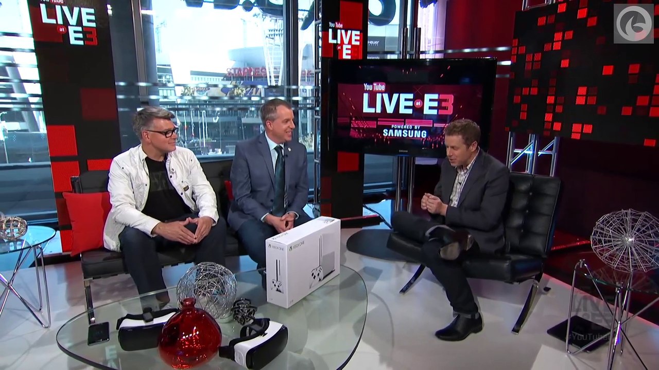 Xbox One S Unboxing with Larry Hryb and Geoff Keighley