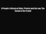 Download A People's History of Riots Protest and the Law: The Sound of the Crowd Ebook Free