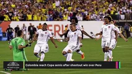 Copa America  Quarter-Final  Colombia Beat Peru 4-2 In A Penalty Shootout