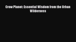 Download Crow Planet: Essential Wisdom from the Urban Wilderness E-Book Free