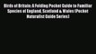 Read Birds of Britain: A Folding Pocket Guide to Familiar Species of England Scotland & Wales