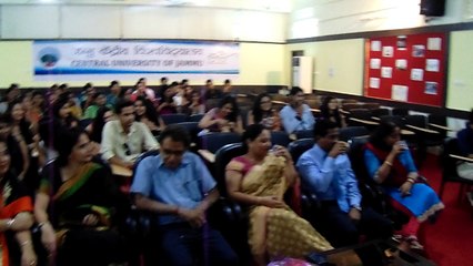 funny best farewell entry with funny shayari,central university of jammu