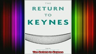 READ book  The Return to Keynes Full EBook