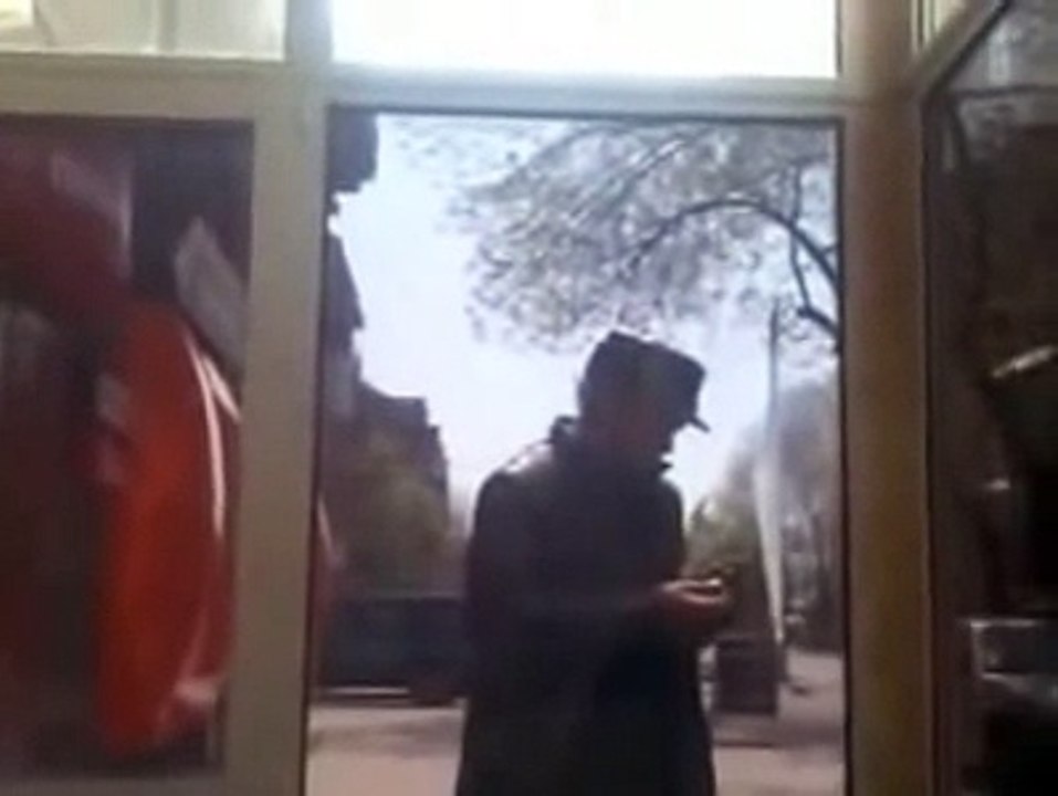 Бомж и зеркало