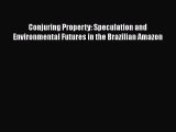Read Conjuring Property: Speculation and Environmental Futures in the Brazilian Amazon Ebook
