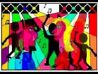 Boite de nuit animation paint 2005