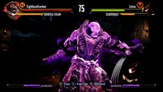 Killer Instinct: Online Ranked 50: General Raam VS Sabrewulf