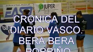 LA CRONICA DEL DIARIO VASCO .BERA BERA-PORRIÑO.29-19