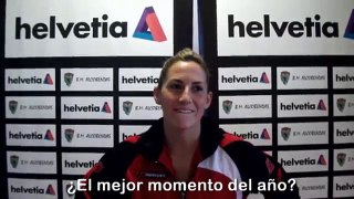 Ana Ferrer: Helvetia BM Alcobendas 33 - Valencia Aicequip 25