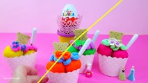 Play doh ice cream, Kinder surprise chocolate eggs, Play doh Peppa Pig Disney Frozen Minions