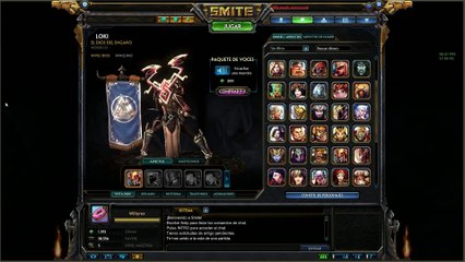 SMITE (JUEGO GRATIS)   AHORA ME VES! AHORA NO!  Loki (ADC)