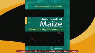 READ book  Handbook of Maize Genetics and Genomics  BOOK ONLINE