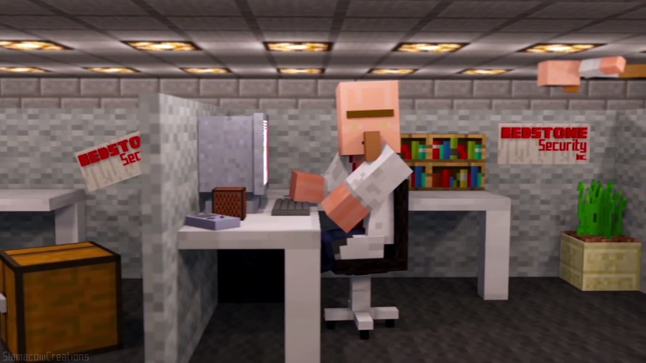Office Shenanigans - Minecraft Animation - Slamacow