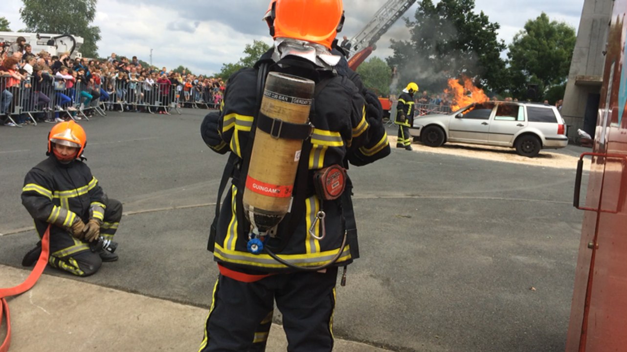 Journée portes ouvertes réussie chez les pompiers