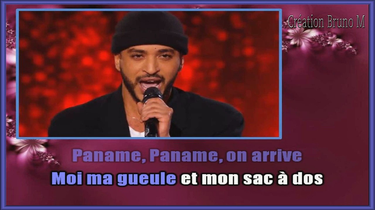 Slimane - Paname KARAOKE / INSTRUMENTAL