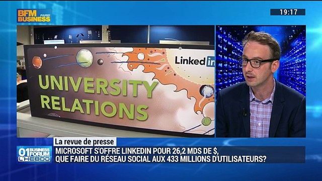 L'actualité IT: Que souhaite faire Microsoft de LinkedIn, le réseau social aux 433 millions d'utilisateurs ? - 18/06