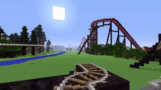 Test 15 2.0 l Minecraft Rollercoaster l MineWorld HD