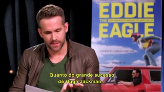 Voando Alto   Ryan Reynolds entrevista Hugh Jackman  Legendado HD