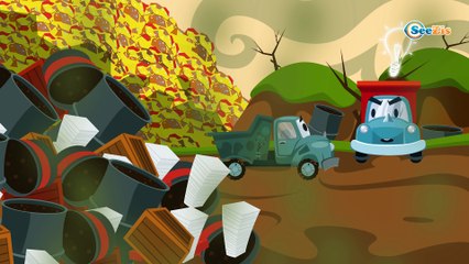 ✔ Мусоровоз Уборкин. Мультики про машинки. Посадка фруктового сада. Сезон 1. Серия 4 ✔