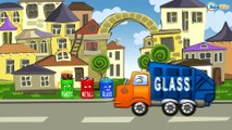 ✔ Camión de basura. El coche de juguete y sus amigos / Dibujos animados Carritos para niños ✔