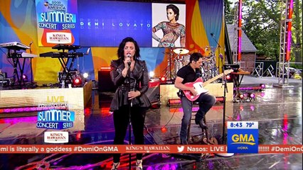 Demi Lovato - Summer Concert Series (Good Morning America 2016-17-06)
