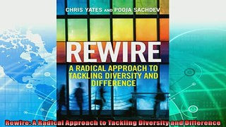 there is  Rewire A Radical Approach to Tackling Diversity and Difference