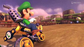 Mario Kart 8: MKTV Highlight Reel #28 - N64 Yoshi Valley (Luigi)