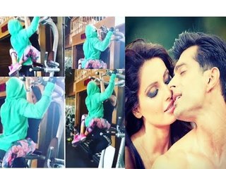 Bipasha & Karan Celebrated World Pull Up Day | View H0t Pics