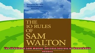 different   The 10 Rules of Sam Walton Success Secrets for Remarkable Results