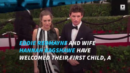 Eddie Redmayne & wife Hannah Bagshawe welcome their first child!
