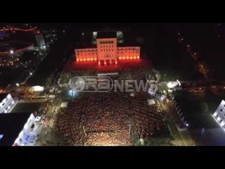 Shqipëri-Rumani, pamjet madhështore mbi sheshin ‘Nënë Tereza”