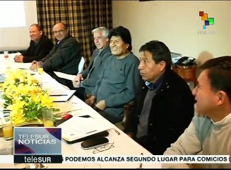 Preside mandatario de Bolivia reunión por el caso del manantial Silala