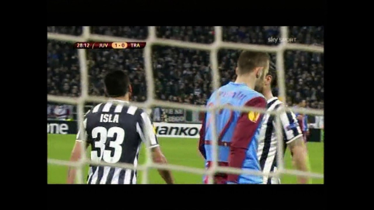 Juventus - Trabzonspor 2-0 (20.02.2014) Andata, Sedicesimi Europa League