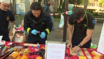 Fiesta solidaria de Bomberos Ayudan en Madrid