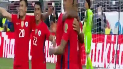 Mexique vs Chile 0-7 • Eduardo Vargas Hat-Trick Goal • Copa America 2016