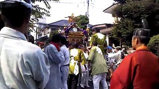 平成２４年 ９月５日 登渡神社祭礼 三角公園前