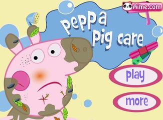 Peppa pig care  (Little Pig care) Free online Games for kids