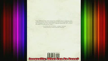 READ book  Inequality What Can Be Done Full Free