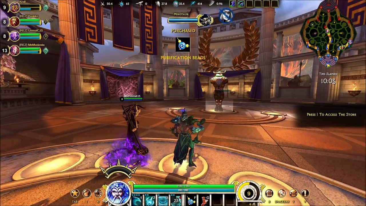 Poseidon (Smite Gameplay)