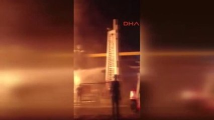 Muğla Kereste Fabrikasında Korkutan Yangın