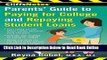Read CliffsNotes Parents  Guide to Paying for College and Repaying Student Loans  Ebook Free