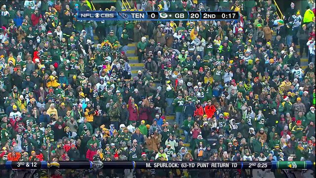 NFL 2012-13 W16 Green Bay Packers vs Tennessee Titans